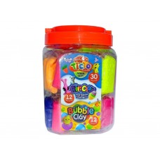 Тесто для лепки Master Do BUBBLE CLAY AIR CLAY в брикетах 3в1, Danko Toys
