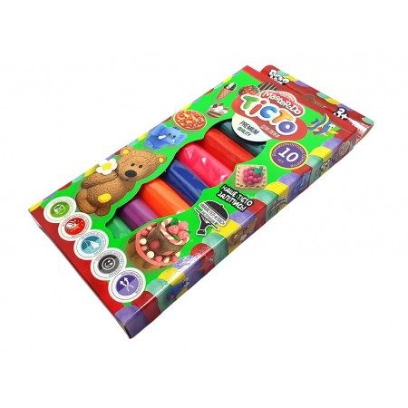 Тесто для лепки Master Do 10 цветов, Danko Toys Тесто для лепки Master Do 10 цветов, Danko Toys