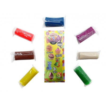 Тесто для лепки Master Do 7 цветов, Danko Toys Тесто для лепки Master Do 7 цветов, Danko Toys