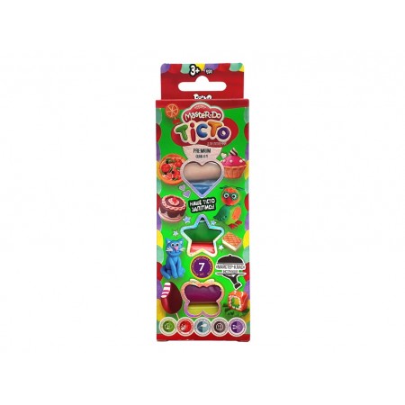 Тесто для лепки Master Do 7 цветов, Danko Toys Тесто для лепки Master Do 7 цветов, Danko Toys