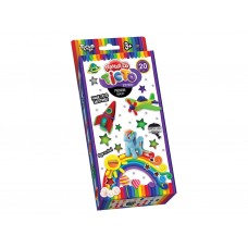 Тісто для ліпки Master Do коробка 20 кольорів, Danko Toys Тісто для ліпки Master Do коробка 20 кольорів, Danko Toys