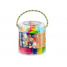 Тісто для ліплення FLUORIC туба 22 кольори, Danko Toys