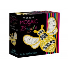 Набір для творчості, Скляна мозаїка Бджілка для дітей, Kids collection, Mosaaro MA7001