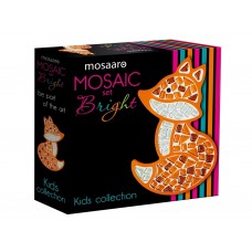 Набір для творчості, Скляна мозаїка Лис для дітей, Kids collection, Mosaaro MA7002
