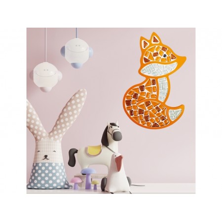 Набір для творчості, Скляна мозаїка Лис для дітей, Kids collection, Mosaaro MA7002 Набір для творчості, Скляна мозаїка Лис для дітей, Kids collection, Mosaaro MA7002
