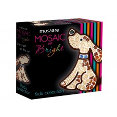 Набор для творчества, Стеклянная мозаика Песик для детей, Kids collection, Mosaaro MA7005