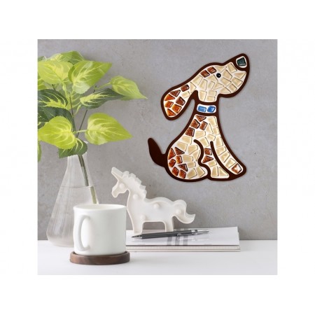 Набір для творчості, Скляна мозаїка Песик для дітей, Kids collection, Mosaaro MA7005 Набір для творчості, Скляна мозаїка Песик для дітей, Kids collection, Mosaaro MA7005
