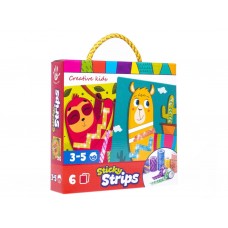 Набор для творчества, Sticky strips, Лама, Vladi Toys VT4433-04