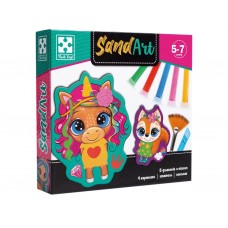 Набір для творчості Sand Art, Веселі друз, Vladi Toys VT4501-01