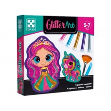 Набір для творчості Glitter Art, Казкові принцеси, Vladi Toys VT4501-10
