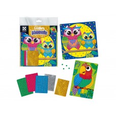 Набор для творчества с блестящей мозаикой Сова и Попугай, Vladi Toys VT4511-14