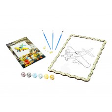Набір для розпису «Літачок», формат А4, PuzzleOk 22953