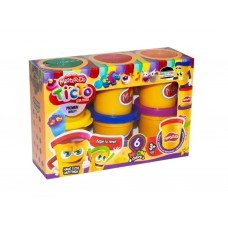 Тісто для ліплення Master Do 6 банок, Danko Toys