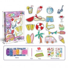 Алмазные стикеры BabyToys A 5503-12 с клеевой основой и стилусом Алмазные стикеры BabyToys A 5503-12 с клеевой основой и стилусом