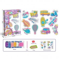 Алмазные стикеры BabyToys A 5503-6, 14 пакетиков с инструментами Алмазные стикеры BabyToys A 5503-6, 14 пакетиков с инструментами
