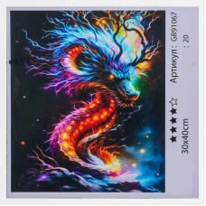 Алмазная мозаика TK Group GB 91067, 30х40 см, разные цвета