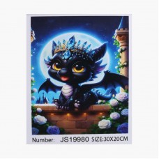 Алмазная мозаика TK Group JS 19980, 30x20 см, для детей