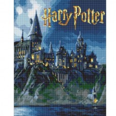 Алмазная мозаика WB "Harry Potter: Хогвартс ночью" 40х50см Алмазная мозаика WB "Harry Potter: Хогвартс ночью" 40х50см