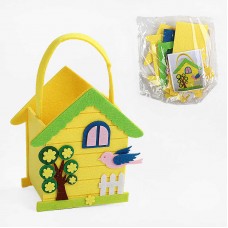 Аппликация из фетра BabyToys детали для сумочки разные цвета Аппликация из фетра BabyToys детали для сумочки разные цвета