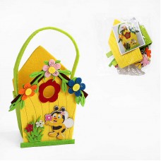 Фетровая аппликация для девочки BabyToys разные цвета Фетровая аппликация для девочки BabyToys разные цвета