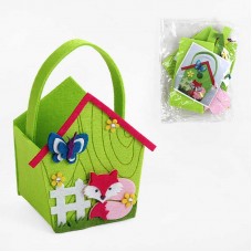 Аппликация из фетра BabyToys для сумочки разноцветная Аппликация из фетра BabyToys для сумочки разноцветная