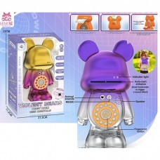 Копилка детская BabyToys TZ-56C мишка со светом и музыкой