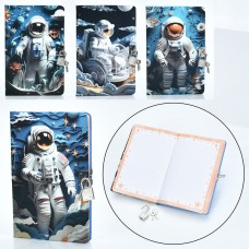Блокнот BabyToys MK 5696 космонавт с замком и ключом Блокнот BabyToys MK 5696 космонавт с замком и ключом