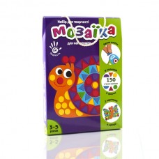 Мозаика детская Vladi Toys Улитка разноцветная от 4 лет