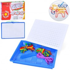 Шнуровочный планшет BabyToys QL-017-7 для вышивания без иглы
