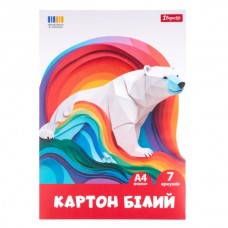 Картон белый 1Сентябрь "Classic", 7 листов, А4, бумажный рукав Картон белый 1Сентябрь "Classic", 7 листов, А4, бумажный рукав