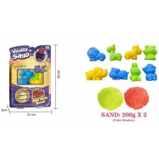Кинетический песок BabyToys 1908 с формами 400 г Кинетический песок BabyToys 1908 с формами 400 г
