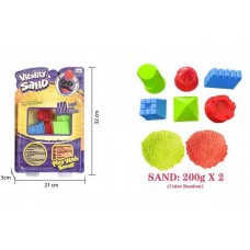 Кинетический песок для творчества BabyToys 400г 2 цвета Кинетический песок для творчества BabyToys 400г 2 цвета