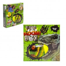 Кинетический песок Danko Toys Dino Boom Box с формочками