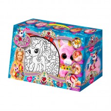 Игрушка-раскраска Royal Pony RP-01-08U с мягкой игрушкой и красками