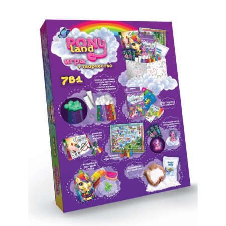 Креативное творчество "Pony Land 7 в 1" укр Креативное творчество "Pony Land 7 в 1" укр Креативное творчество "Pony Land 7 в 1" укр Креативное творчество "Pony Land 7 в 1" укр
