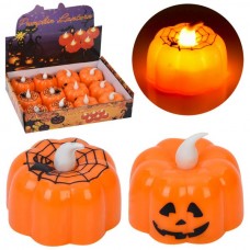 Светящийся фонарик-тыква Halloween MK 5750 на батарейках