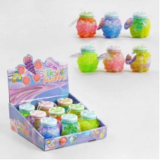 Слайм BabyToys C 57846, набор 9 штук, разные цвета