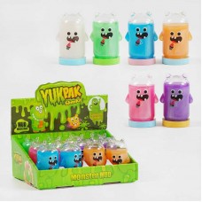 Слайм дитячий BabyToys C 59273 з шимером, набір 12 штук