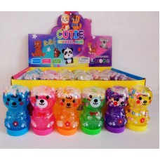 Лизун дитячий BabyToys різнокольоровий набір 24 штуки Лизун дитячий BabyToys різнокольоровий набір 24 штуки