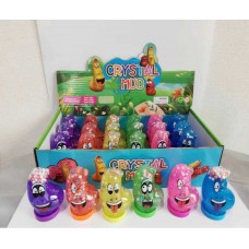 Різнокольорові лизуни BabyToys C 68866 блок 24 штуки