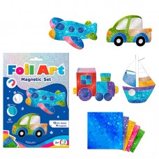 Magnetic creativity set Dodo Transport with foil 12 sheets