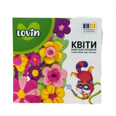 Набір для ліплення об’ємної картини ТМ Lovin "Квіти" Набір для ліплення об’ємної картини ТМ Lovin "Квіти"