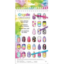 Набор для нейл-арта Crayola Creations с наклейками 30 стр. 04-1275 