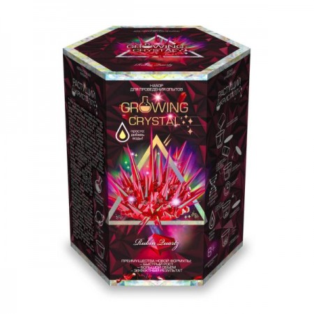 Набор для проведения опытов "GROWING CRYSTAL" укр Набор для проведения опытов "GROWING CRYSTAL" укр
