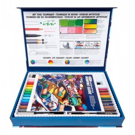 Набір для малювання Crayola Manga Style Аніме та манга 04-2938 Набір для малювання Crayola Manga Style Аніме та манга 04-2938