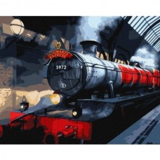 Набор для росписи WB "Harry Potter: Хогвартский экспресс с красками металлик extra" 40х50см Набор для росписи WB "Harry Potter: Хогвартский экспресс с красками металлик extra" 40х50см