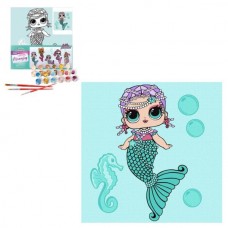 Набор для росписи для детей "LOL Surprise! Mermaids Merbaby" 40х40см Набор для росписи для детей "LOL Surprise! Mermaids Merbaby" 40х40см Набор для росписи для детей "LOL Surprise! Mermaids Merbaby" 40х40см Набор для росписи для детей "LOL Surprise! Mermaids Merbaby" 40х40см