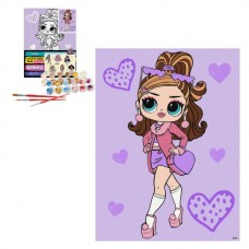 Набор для росписи для детей "LOL Surprise! Tweens Fancy Gurl" 30х40см Набор для росписи для детей "LOL Surprise! Tweens Fancy Gurl" 30х40см