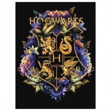 Набор для росписи по номерам WB "Harry Potter: Герб Хогвартса с красками металлик" 30х40см Набор для росписи по номерам WB "Harry Potter: Герб Хогвартса с красками металлик" 30х40см