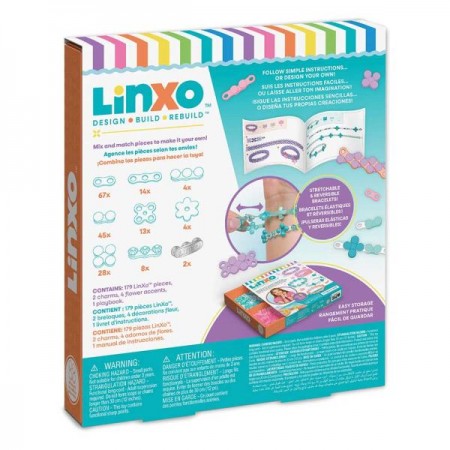 Набір для створення браслетів Make it Real Linxo Прикраси Ніжність MR6110-1 Набір для створення браслетів Make it Real Linxo Прикраси Ніжність MR6110-1